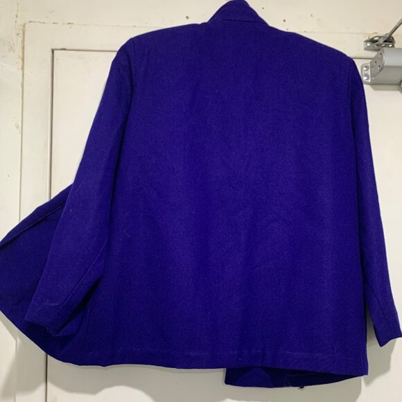 VINTAGE OPEN FRONT WOOL JACKETS SIZE S - Picture 12 of 13